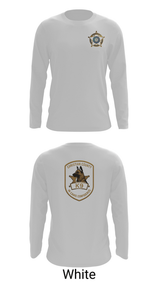 Long Sleeve Performance Shirt, SHERIFF K-9, Police, Teamtime, Team time, sublimation, custom sports apparel, team uniforms, spirit wear, spiritwear, sports uniforms, custom shirts, team store, custom team store, fundraiser sports, apparel fundraiser