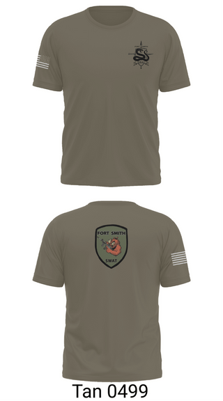 Short Sleeve Performance Shirt, Fort Smith Swat Team, Track & Field, Teamtime, Team time, sublimation, custom sports apparel, team uniforms, spirit wear, spiritwear, sports uniforms, custom shirts, team store, custom team store, fundraiser sports, apparel fundraiser