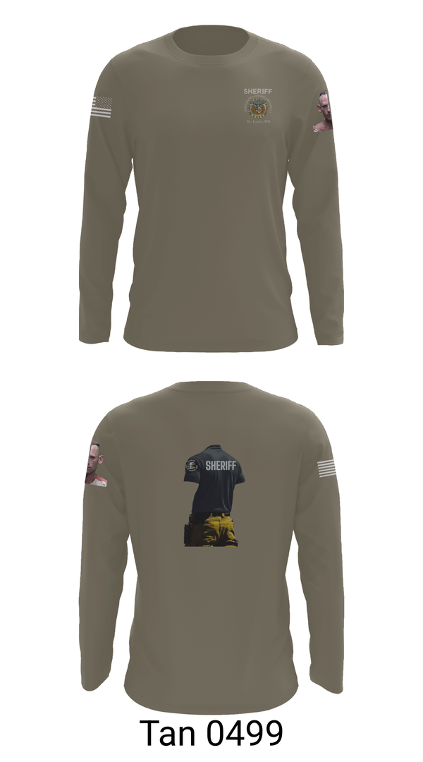 Long Sleeve Performance Shirt, Sheriff Transportation, , Teamtime, Team time, sublimation, custom sports apparel, team uniforms, spirit wear, spiritwear, sports uniforms, custom shirts, team store, custom team store, fundraiser sports, apparel fundraiser