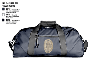 Gear Bag, Cheraw, Police, Teamtime, Team time, sublimation, custom sports apparel, team uniforms, spirit wear, spiritwear, sports uniforms, custom shirts, team store, custom team store, fundraiser sports, apparel fundraiser