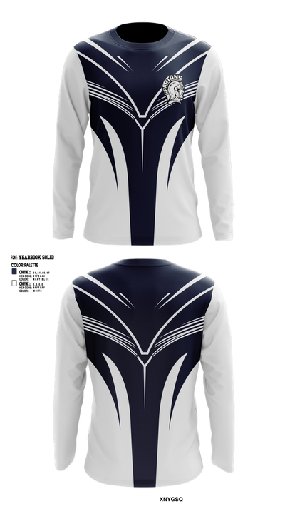 Milford Spartans Boys Soccer 84740771 Long Sleeve Performance Shirt 1