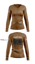 NTAG ORV CHIEFS MESS Women's Long Sleeve V-neck Shirt - 2