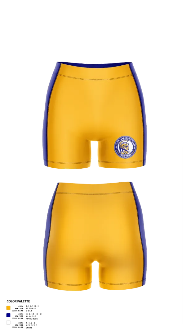 Womens Compression Shorts, Lakeview Leadership Academy Volleyball, Women's Volleyball, Teamtime, Team time, sublimation, custom sports apparel, team uniforms, spirit wear, spiritwear, sports uniforms, custom shirts, team store, custom team store, fundraiser sports, apparel fundraiser