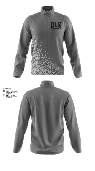 Fleece Jacket, DLB Elite, , Teamtime, Team time, sublimation, custom sports apparel, team uniforms, spirit wear, spiritwear, sports uniforms, custom shirts, team store, custom team store, fundraiser sports, apparel fundraiser
