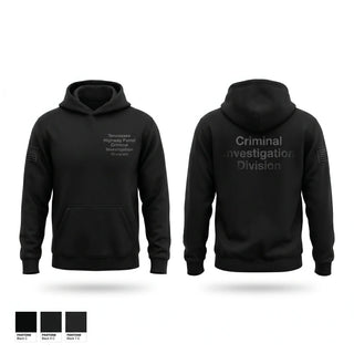 Hoodie, Tennessee Highway Patrol Criminal Investigation Division, Police, Teamtime, Team time, sublimation, custom sports apparel, team uniforms, spirit wear, spiritwear, sports uniforms, custom shirts, team store, custom team store, fundraiser sports, apparel fundraiser