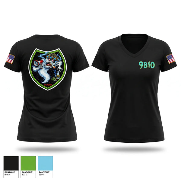 Womens Short Sleeve Vneck Shirt, 9POB, Army, Teamtime, Team time, sublimation, custom sports apparel, team uniforms, spirit wear, spiritwear, sports uniforms, custom shirts, team store, custom team store, fundraiser sports, apparel fundraiser