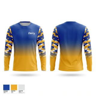 Long Sleeve Performance Shirt, Derry, Softball, Teamtime, Team time, sublimation, custom sports apparel, team uniforms, spirit wear, spiritwear, sports uniforms, custom shirts, team store, custom team store, fundraiser sports, apparel fundraiser