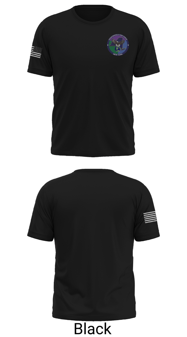 Short Sleeve Performance Shirt, New York Counterdrug Task Force, Police, Teamtime, Team time, sublimation, custom sports apparel, team uniforms, spirit wear, spiritwear, sports uniforms, custom shirts, team store, custom team store, fundraiser sports, apparel fundraiser