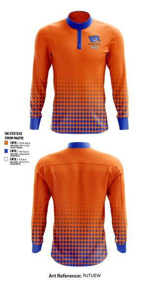 Quarter Zip Jacket, Branford Buccaneers, Golf, Teamtime, Team time, sublimation, custom sports apparel, team uniforms, spirit wear, spiritwear, sports uniforms, custom shirts, team store, custom team store, fundraiser sports, apparel fundraiser