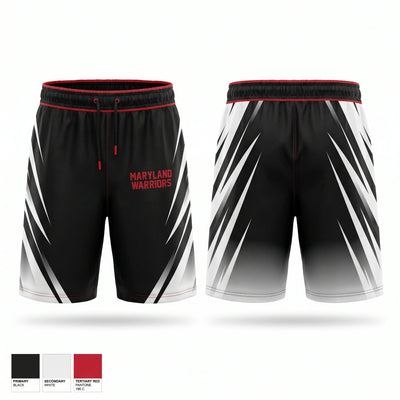 Maryland Warriors Athletic Shorts With Pockets - 1