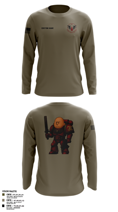 CCo, 1-508PIR (OG) Long Sleeve Performance Shirt 21
