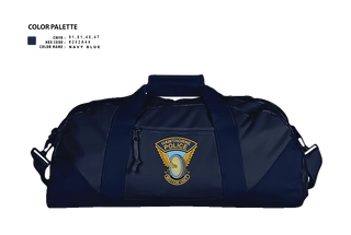 Duffle Bag, Hawthorne Police Department, Police, Teamtime, Team time, sublimation, custom sports apparel, team uniforms, spirit wear, spiritwear, sports uniforms, custom shirts, team store, custom team store, fundraiser sports, apparel fundraiser