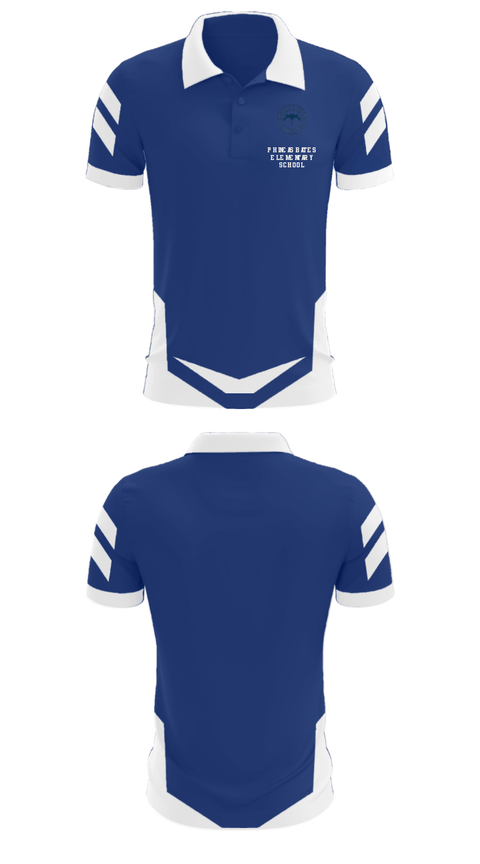 Short Sleeve Performance Polo, Phineas Bates Elementary School, Spirit Store, Teamtime, Team time, sublimation, custom sports apparel, team uniforms, spirit wear, spiritwear, sports uniforms, custom shirts, team store, custom team store, fundraiser sports, apparel fundraiser