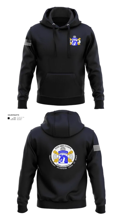 XVIII Airborne Corps G34 FIRES 87629681 Hoodie - 20
