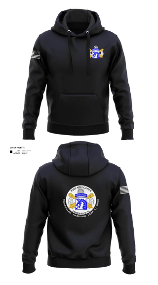 Hoodie, XVIII Airborne Corps G34 FIRES, Army, Teamtime, Team time, sublimation, custom sports apparel, team uniforms, spirit wear, spiritwear, sports uniforms, custom shirts, team store, custom team store, fundraiser sports, apparel fundraiser