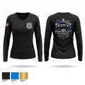 Chevrolet Police Interceptor 93653074 Women's Long Sleeve V-neck Shirt - 1