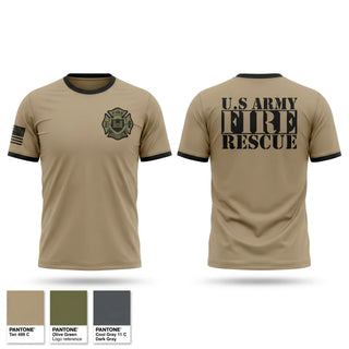 Short Sleeve Performance Shirt, U. S. ARMY FIRE RESCUE, Army, Teamtime, Team time, sublimation, custom sports apparel, team uniforms, spirit wear, spiritwear, sports uniforms, custom shirts, team store, custom team store, fundraiser sports, apparel fundraiser