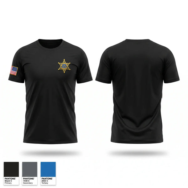 Short Sleeve Performance Shirt, Schuyler County Sheriff’s Office, Police, Teamtime, Team time, sublimation, custom sports apparel, team uniforms, spirit wear, spiritwear, sports uniforms, custom shirts, team store, custom team store, fundraiser sports, apparel fundraiser