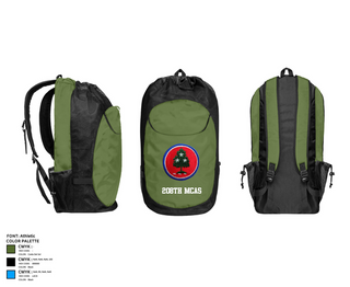 Gear Bag, 208th MCAS, National Guard, Teamtime, Team time, sublimation, custom sports apparel, team uniforms, spirit wear, spiritwear, sports uniforms, custom shirts, team store, custom team store, fundraiser sports, apparel fundraiser