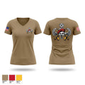 3RD PLT Women's Short Sleeve V-neck Shirt - 1