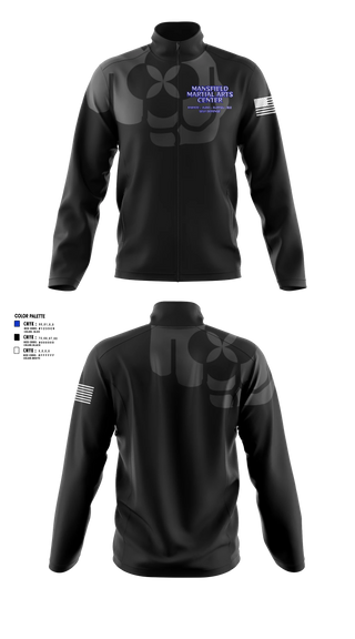 Fleece Jacket, Mansfield Martial Arts Center, , Teamtime, Team time, sublimation, custom sports apparel, team uniforms, spirit wear, spiritwear, sports uniforms, custom shirts, team store, custom team store, fundraiser sports, apparel fundraiser
