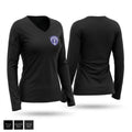 Armored Knights Women's Long Sleeve V-neck Shirt - 1