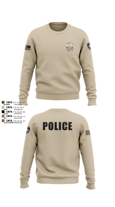 Miami Police Department 44557573 Crew Neck Sweatshirt - 5