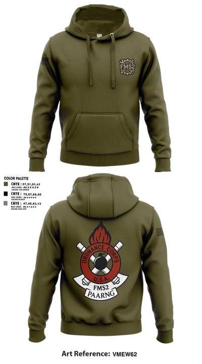 FMS #2 PAARNG 55837415 Hoodie - 1