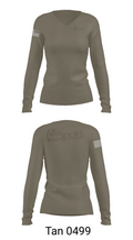 Csf 95322633 Women's Long Sleeve V-neck Shirt - 73