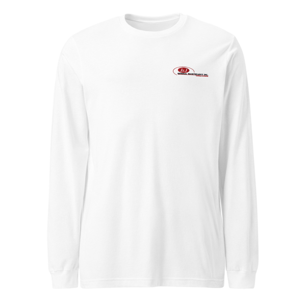 J &J GMI 6601306 Unisex Long Sleeve Tee | Bella + Canvas 3501