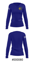 Gloucester City Senior High School Bowling 46965937 Women's Long Sleeve V-neck Shirt - 20