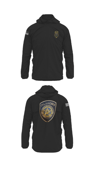 Windbreaker, Grand River Dam Authority, Police, Teamtime, Team time, sublimation, custom sports apparel, team uniforms, spirit wear, spiritwear, sports uniforms, custom shirts, team store, custom team store, fundraiser sports, apparel fundraiser