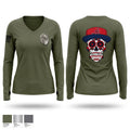 Cheraw Women's Long Sleeve V-neck Shirt - 1