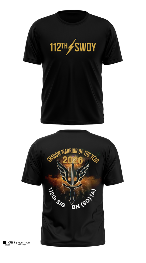 Short Sleeve Performance Shirt, HHC 112th SIG BN (SO) (A), Army, Teamtime, Team time, sublimation, custom sports apparel, team uniforms, spirit wear, spiritwear, sports uniforms, custom shirts, team store, custom team store, fundraiser sports, apparel fundraiser