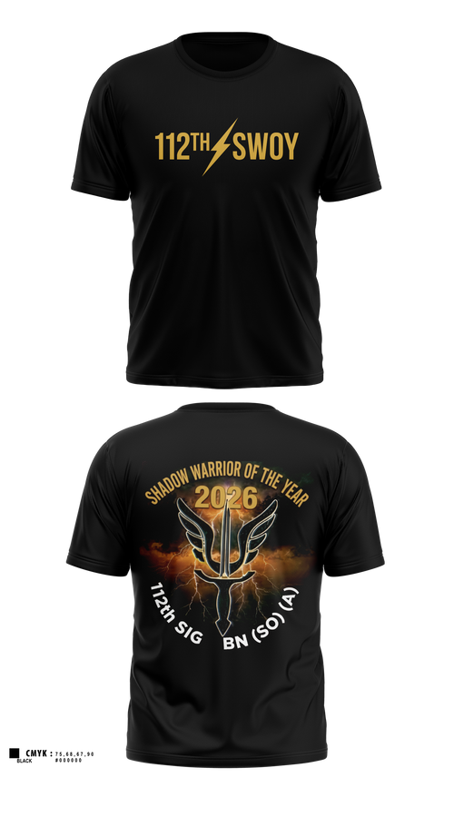 Short Sleeve Performance Shirt, HHC 112th SIG BN (SO) (A), Army, Teamtime, Team time, sublimation, custom sports apparel, team uniforms, spirit wear, spiritwear, sports uniforms, custom shirts, team store, custom team store, fundraiser sports, apparel fundraiser
