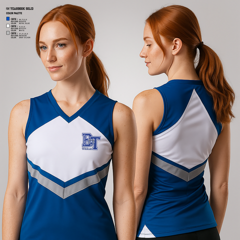 Tank Top, Blair-Taylor High School Cheer, Cheer, Teamtime, Team time, sublimation, custom sports apparel, team uniforms, spirit wear, spiritwear, sports uniforms, custom shirts, team store, custom team store, fundraiser sports, apparel fundraiser