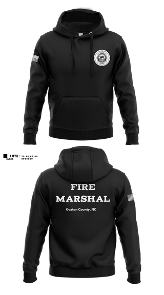 Hoodie, Gaston County Emergency Management and Fire Services, Fire Department, Teamtime, Team time, sublimation, custom sports apparel, team uniforms, spirit wear, spiritwear, sports uniforms, custom shirts, team store, custom team store, fundraiser sports, apparel fundraiser