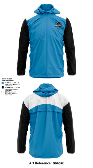 Windbreaker, Cramerton Panthers Football and Cheer, , Teamtime, Team time, sublimation, custom sports apparel, team uniforms, spirit wear, spiritwear, sports uniforms, custom shirts, team store, custom team store, fundraiser sports, apparel fundraiser