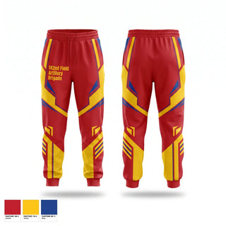 Sweatpants, 142nd Field Artillery Brigade, Army, Teamtime, Team time, sublimation, custom sports apparel, team uniforms, spirit wear, spiritwear, sports uniforms, custom shirts, team store, custom team store, fundraiser sports, apparel fundraiser