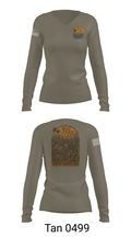 MACARTHUR PARK UNIT 16981211 Women's Long Sleeve V-neck Shirt - 73