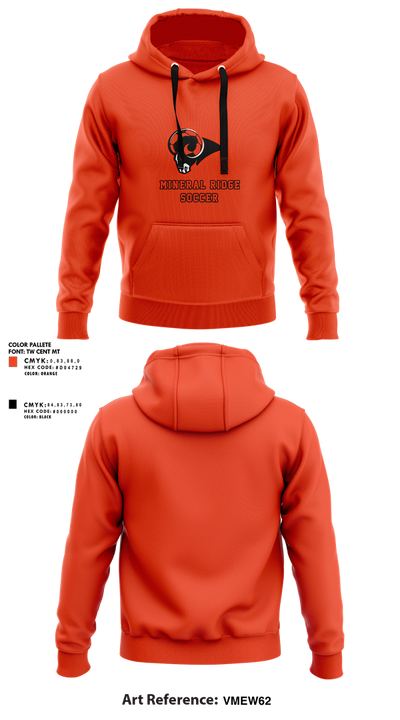 Mineral Ridge Soccer 80544502 Hoodie - 1