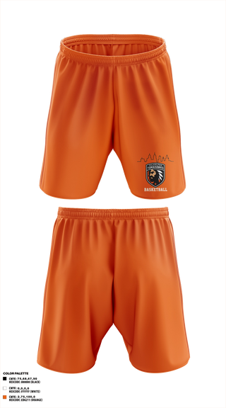 Athletic Shorts With Pockets, The Philadelphia Tomahawks, Men's Basketball, Teamtime, Team time, sublimation, custom sports apparel, team uniforms, spirit wear, spiritwear, sports uniforms, custom shirts, team store, custom team store, fundraiser sports, apparel fundraiser