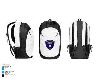 Gear Bag, Shorewood Hills Police, Police, Teamtime, Team time, sublimation, custom sports apparel, team uniforms, spirit wear, spiritwear, sports uniforms, custom shirts, team store, custom team store, fundraiser sports, apparel fundraiser