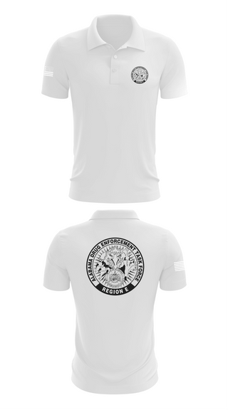 Short Sleeve Performance Polo, Alabama Drug Enforcement Task Force, Police, Teamtime, Team time, sublimation, custom sports apparel, team uniforms, spirit wear, spiritwear, sports uniforms, custom shirts, team store, custom team store, fundraiser sports, apparel fundraiser