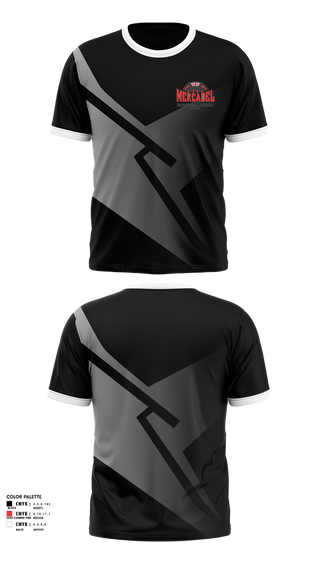 Short Sleeve Performance Shirt, Mercadel Basketball, Men's Basketball, Teamtime, Team time, sublimation, custom sports apparel, team uniforms, spirit wear, spiritwear, sports uniforms, custom shirts, team store, custom team store, fundraiser sports, apparel fundraiser