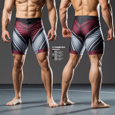 WarriorS 50453027 Men's Compression Shorts - 2