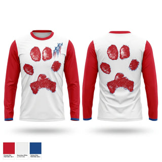 Long Sleeve Performance Shirt, Huskies, Men's Basketball, Teamtime, Team time, sublimation, custom sports apparel, team uniforms, spirit wear, spiritwear, sports uniforms, custom shirts, team store, custom team store, fundraiser sports, apparel fundraiser