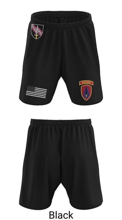 6/54th Security Force Assistance Brigade 11702095 Athletic Shorts With Pockets - 29