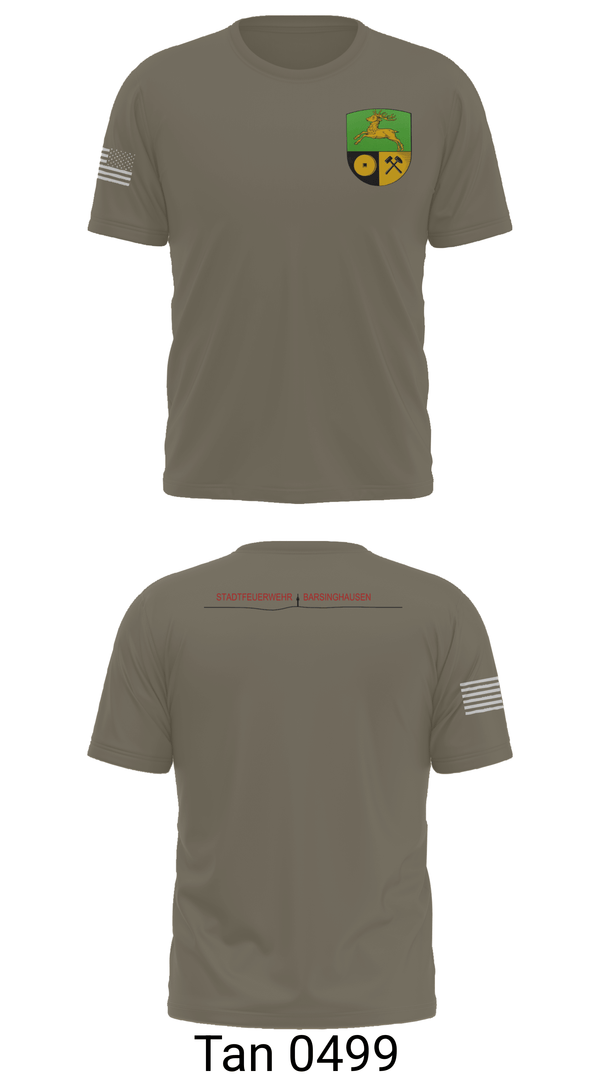 Short Sleeve Performance Shirt, Feuerwehr Barsinghausen, Fire Department, Teamtime, Team time, sublimation, custom sports apparel, team uniforms, spirit wear, spiritwear, sports uniforms, custom shirts, team store, custom team store, fundraiser sports, apparel fundraiser
