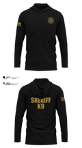 Webster County Sheriff's Office 9252814 Long Sleeve Performance Shirt with hood - 5